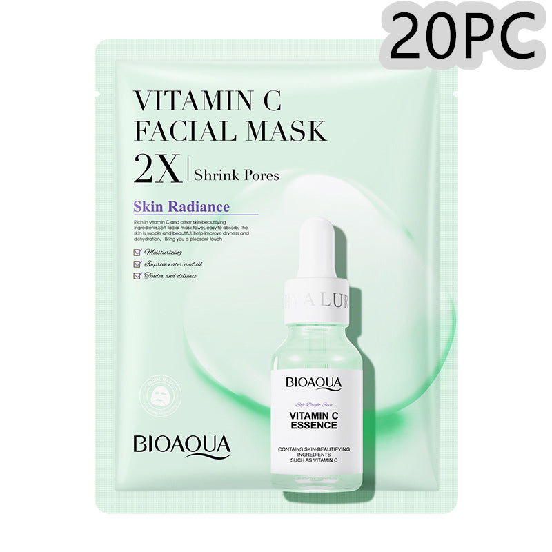 Collagen Face Mask Moisturizing Firming Face Sheet Mask Hyaluronic Acid Facial Masks Beauty Skin Care Gel Skin Care قناع الكولاجين للوجه، قناع ورقي مرطب ومشد للوجه، قناع حمض الهيالورونيك للوجه، جل للعناية بالبشرة، العناية بالبشرة