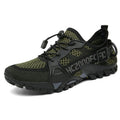 Extra-large Outdoor Shoes For Men Summer Breathable Hiking Boots أحذية خارجية كبيرة الحجم للرجال، أحذية صيفية للمشي لمسافات طويلة، قابلة للتهوية