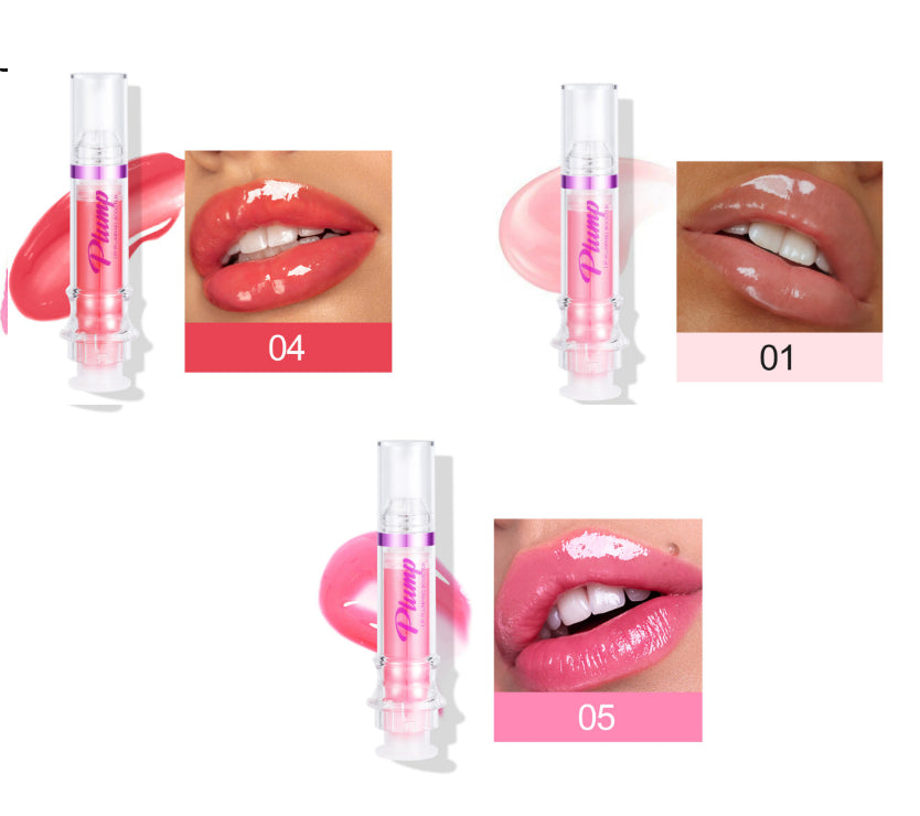 New Tube Lip Rich Lip Color Slightly Spicy Lip Honey Lip Glass Mirror Face Lip Mirror Liquid Lipstick أحمر شفاه سائل جديد غني بالألوان، بنكهة عسلية خفيفة، يشبه مرآة زجاجية للشفاه.