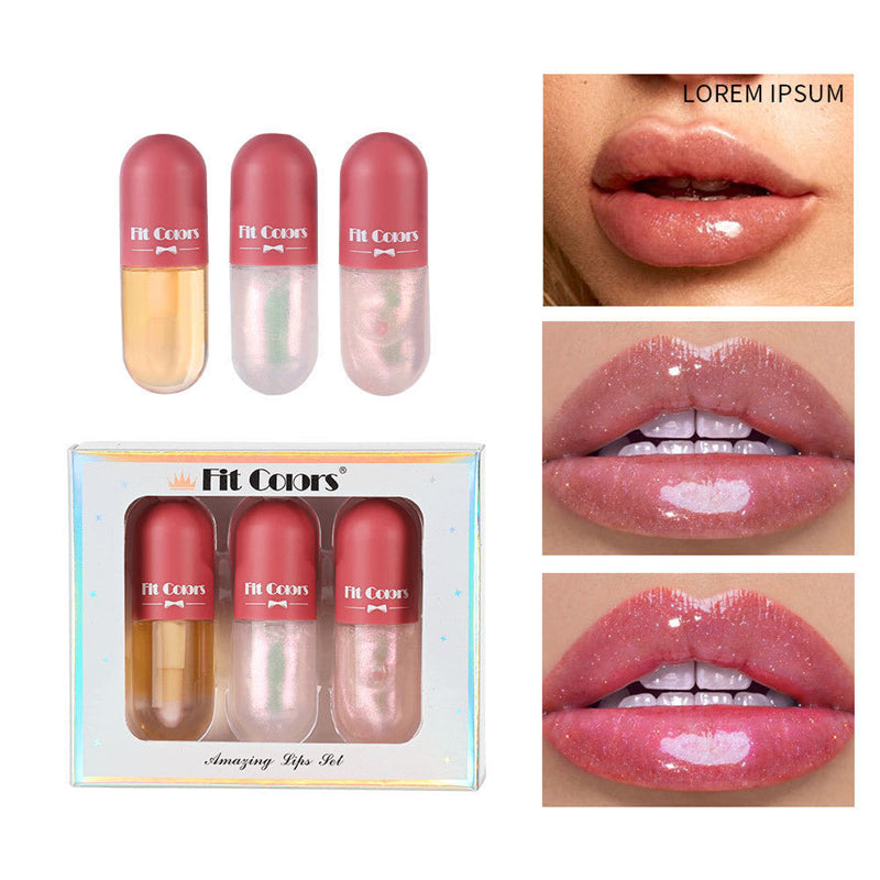 Day Night Instant Volume Lip Plumper Oil Clear Lasting Nourishing Repairing Reduce Lip Fine زيت تكبير الشفاه الفوري ليلاً ونهاراً، شفاف، يدوم طويلاً، مغذي، مرمم، يقلل من الخطوط الدقيقة، عناية تجميلية للشفاهLine Care Lip Beauty Cosmetic