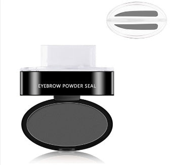 Eyebrow Powder Stamp Tint Stencil Kit Cosmetics Professional Makeup Waterproof Eye Brow Stamp Lift Eyebrow Enhancers Stencil Kit مجموعة قوالب تلوين وصبغة بودرة الحواجب، مستحضرات تجميل احترافية، مقاومة للماء، لرفع الحواجب، مجموعة قوالب مُحسّنة للحواجب