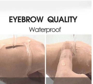 Eyebrow Powder Stamp Tint Stencil Kit Cosmetics Professional Makeup Waterproof Eye Brow Stamp Lift Eyebrow Enhancers Stencil Kit مجموعة قوالب تلوين وصبغة بودرة الحواجب، مستحضرات تجميل احترافية، مقاومة للماء، لرفع الحواجب، مجموعة قوالب مُحسّنة للحواجب