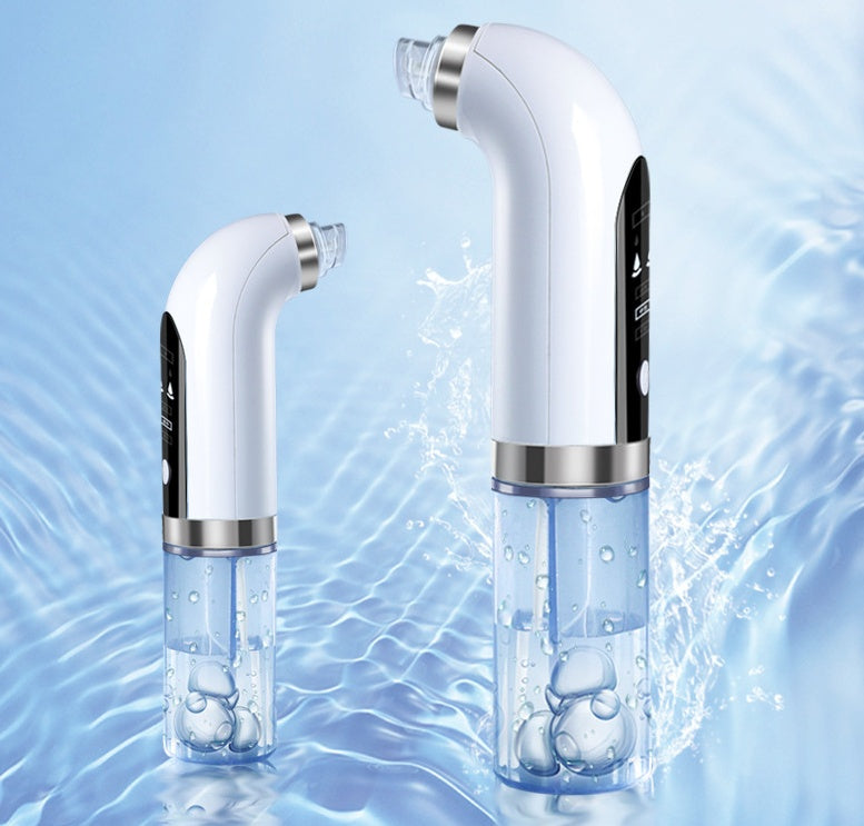 Blackhead Remover Pore Vacuum Cleaner Upgraded Blackhead Vacuum Rechargeable Face Vacuum Comedone Extractor Tool For Blackhead جهاز شفط الرؤوس السوداء، جهاز شفط مسام متطور للرؤوس السوداء، جهاز شفط قابل لإعادة الشحن للوجه، أداة استخراج الرؤوس السوداء