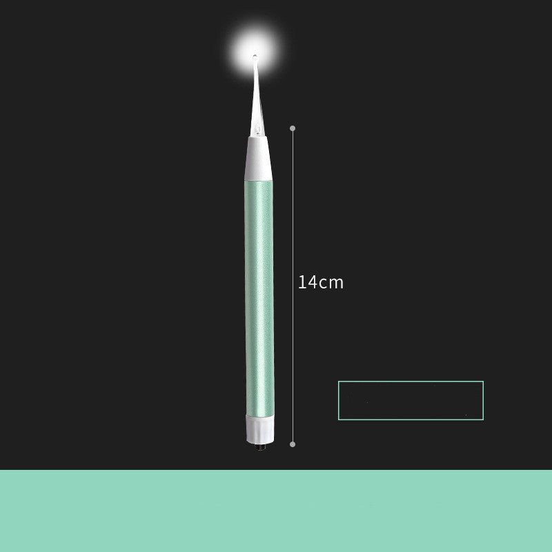 Ear Wax Removal Tool With Light Ear Pick Cleaner Kit For Kids And Adults, Earwax Spoon Digger & Tweezers For Ear Health Care Gift Set With Case أداة إزالة شمع الأذن مع ضوء، طقم تنظيف الأذن للأطفال والكبار