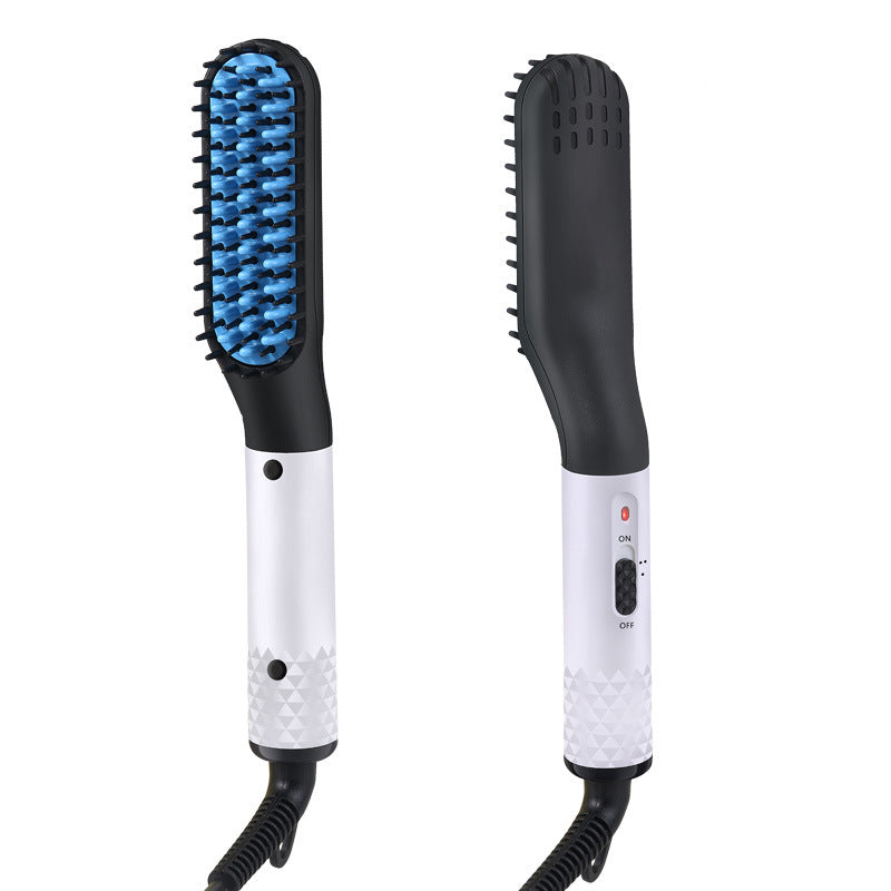 Multifunctional Hair Straightener Hair Comb Brush Men Beard Straightener Straightening مكواة شعر متعددة الوظائف، مشط وفرشاة، مكواة لحية للرجال