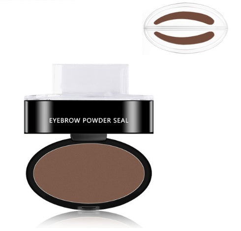 Eyebrow Powder Stamp Tint Stencil Kit Cosmetics Professional Makeup Waterproof Eye Brow Stamp Lift Eyebrow Enhancers Stencil Kit مجموعة قوالب تلوين وصبغة بودرة الحواجب، مستحضرات تجميل احترافية، مقاومة للماء، لرفع الحواجب، مجموعة قوالب مُحسّنة للحواجب