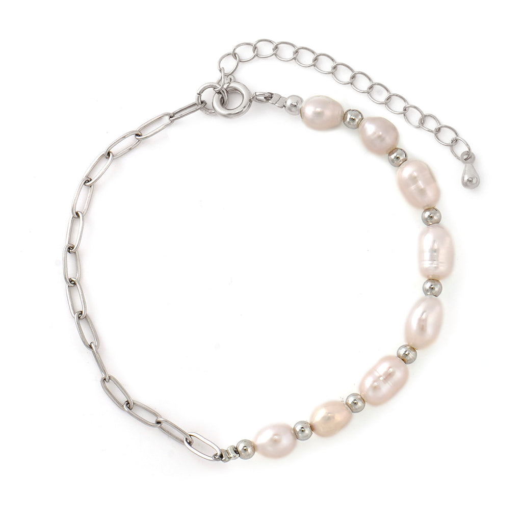 Niche High-end Freshwater Pearl Bracelet سوار من اللؤلؤ الطبيعي الفاخر