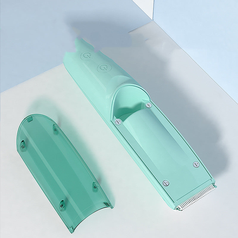 Baby Suction Type Electric Hair Clipper ماكينة حلاقة شعر كهربائية للأطفال تعمل بنظام الشفط
