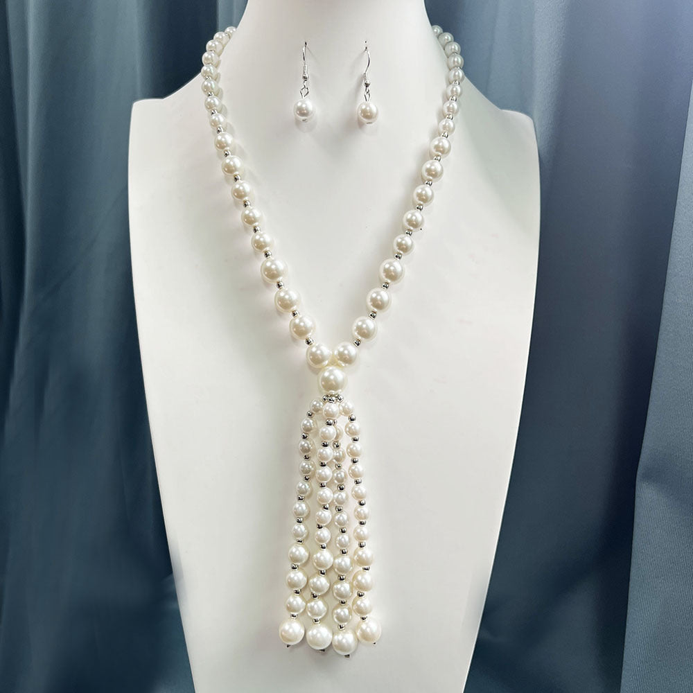 Elegant Sweater Chain Versatile Light Luxury High-end Accessory سلسلة سترة أنيقة، إكسسوار فاخر متعدد الاستخدامات وخفيف الوزن