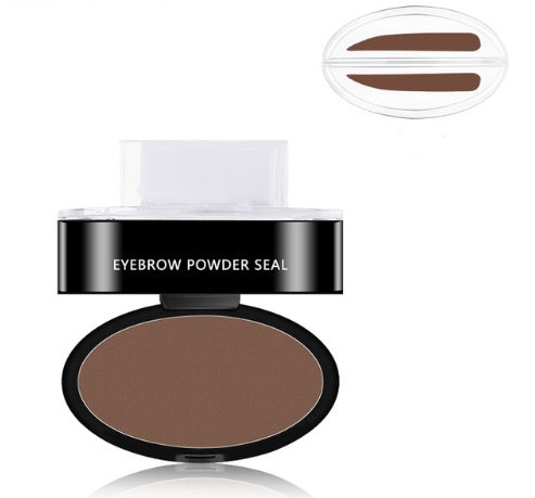 Eyebrow Powder Stamp Tint Stencil Kit Cosmetics Professional Makeup Waterproof Eye Brow Stamp Lift Eyebrow Enhancers Stencil Kit مجموعة قوالب تلوين وصبغة بودرة الحواجب، مستحضرات تجميل احترافية، مقاومة للماء، لرفع الحواجب، مجموعة قوالب مُحسّنة للحواجب