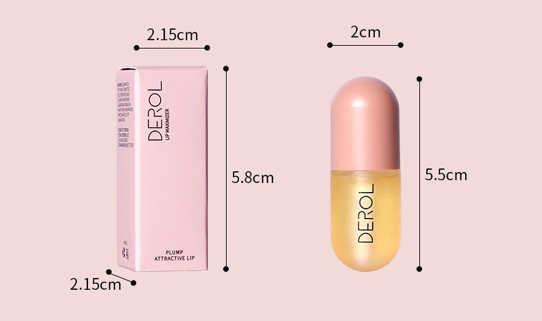 Day Night Instant Volume Lip Plumper Oil Clear Lasting Nourishing Repairing Reduce Lip Fine زيت تكبير الشفاه الفوري ليلاً ونهاراً، شفاف، يدوم طويلاً، مغذي، مرمم، يقلل من الخطوط الدقيقة، عناية تجميلية للشفاهLine Care Lip Beauty Cosmetic