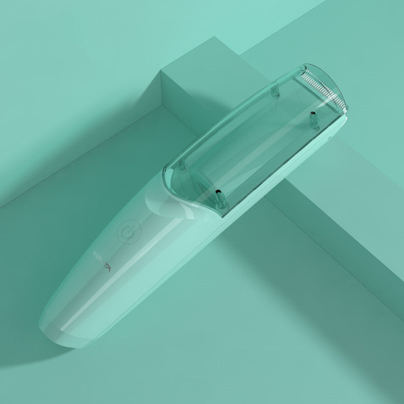 Baby Suction Type Electric Hair Clipper ماكينة حلاقة شعر كهربائية للأطفال تعمل بنظام الشفط