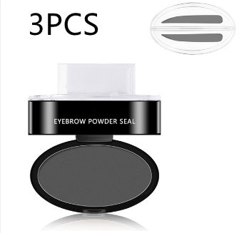 Eyebrow Powder Stamp Tint Stencil Kit Cosmetics Professional Makeup Waterproof Eye Brow Stamp Lift Eyebrow Enhancers Stencil Kit مجموعة قوالب تلوين وصبغة بودرة الحواجب، مستحضرات تجميل احترافية، مقاومة للماء، لرفع الحواجب، مجموعة قوالب مُحسّنة للحواجب
