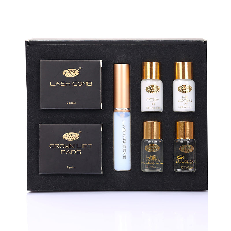 Dropshipping 5-8 Minutes Quick Lash Lifting Eyelash Perm Lash Lift Kit Curling Lashes Makeup Tools For Salon خدمة دروبشيبينغ، مجموعة أدوات رفع الرموش السريعة (5-8 دقائق)، أدوات تجعيد الرموش، أدوات مكياج للصالونات