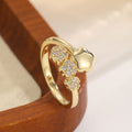 Adjustable Versatile Chic Ring With A High-end Professional Vibe خاتم أنيق متعدد الاستخدامات قابل للتعديل، يضفي لمسة احترافية راقية.