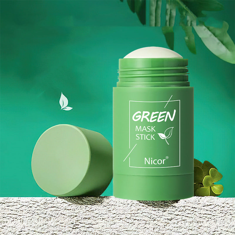 Cleansing Green Tea Mask Clay Stick Oil Control Anti-Acne Whitening Seaweed Mask Skin Care Cleansing Green Tea Mask Clay Stick Oil Control Anti-Acne Whitening Seaweed Mask Pangangalaga sa Balat