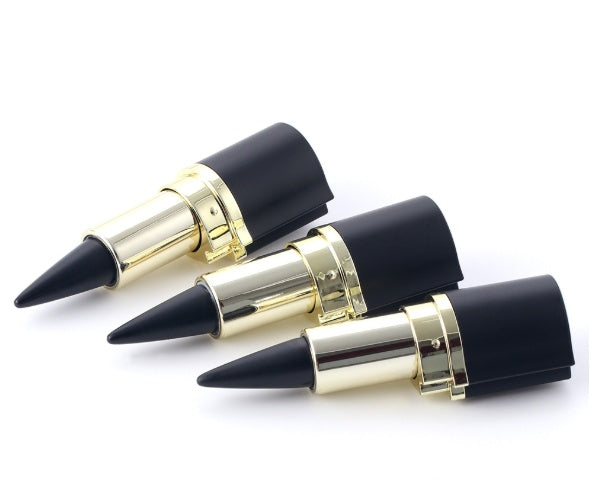 Waterproof Black Eyeliner Liquid Eye Liner Pen Pencil Gel Beauty Makeup Cosmetic Eyelashes Waterproof Eye Liner Makeup Tool قلم تحديد عيون أسود مقاوم للماء، قلم تحديد عيون سائل، قلم جل، مكياج تجميلي، رموش، أداة مكياج للعيون مقاومة للماء