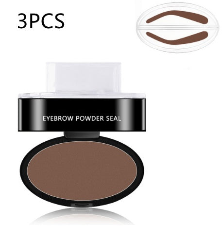 Eyebrow Powder Stamp Tint Stencil Kit Cosmetics Professional Makeup Waterproof Eye Brow Stamp Lift Eyebrow Enhancers Stencil Kit مجموعة قوالب تلوين وصبغة بودرة الحواجب، مستحضرات تجميل احترافية، مقاومة للماء، لرفع الحواجب، مجموعة قوالب مُحسّنة للحواجب