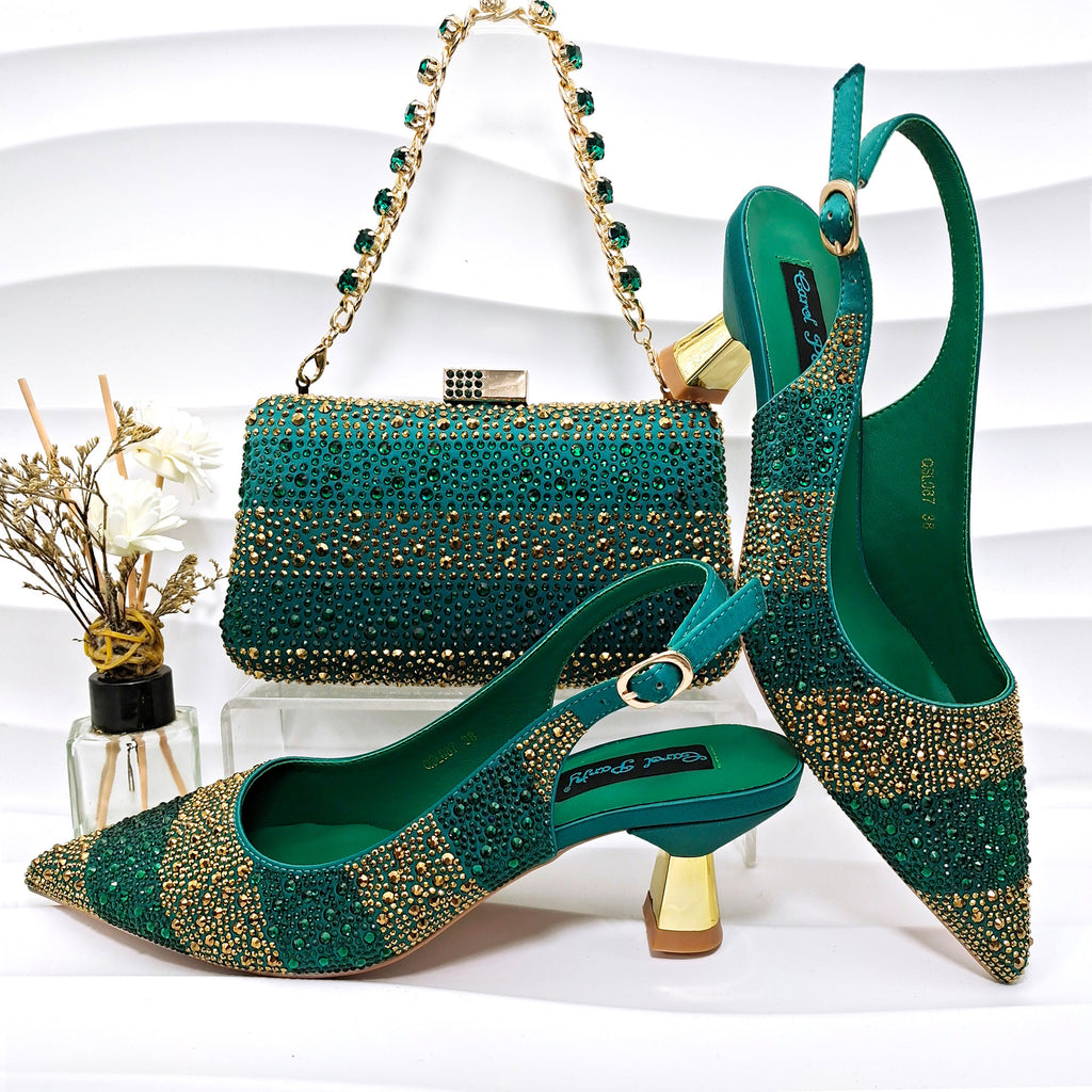 Elegant Women's Shoes And Bags Suit أحذية وحقائب نسائية أنيقة