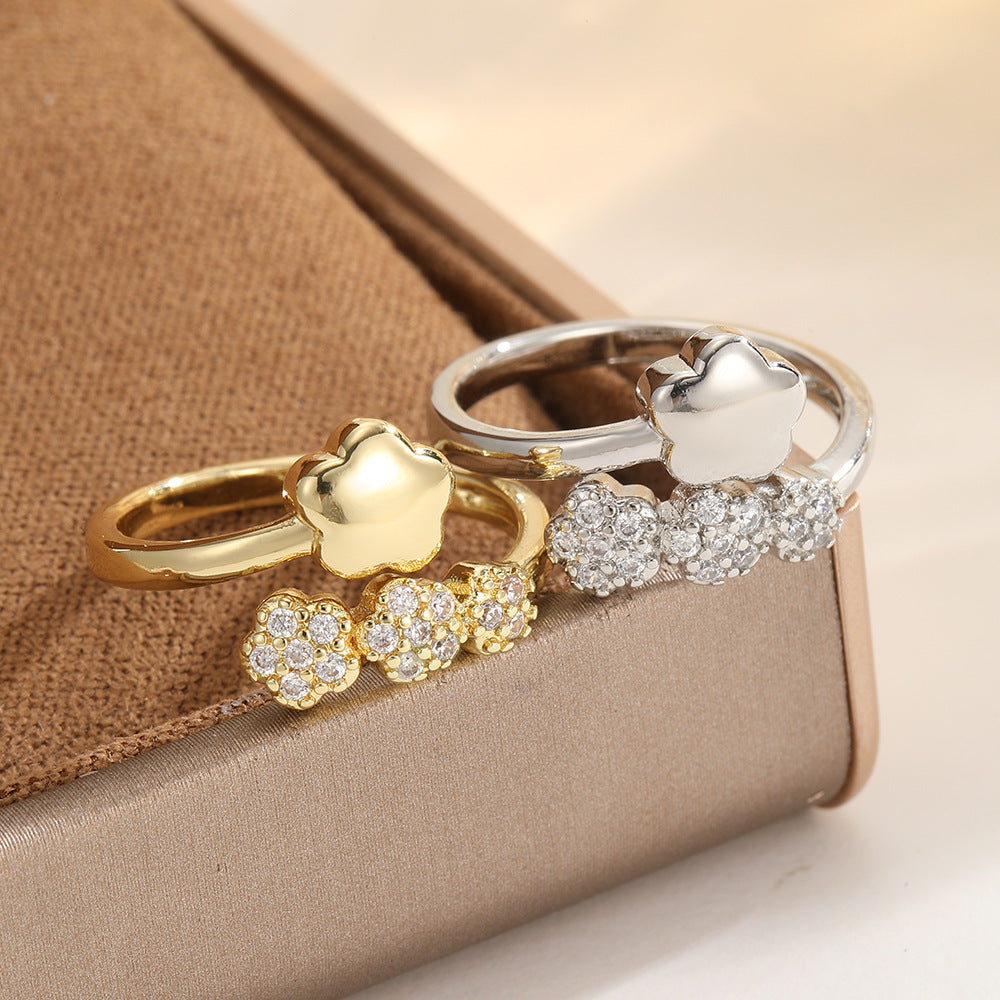 Adjustable Versatile Chic Ring With A High-end Professional Vibe خاتم أنيق متعدد الاستخدامات قابل للتعديل، يضفي لمسة احترافية راقية.