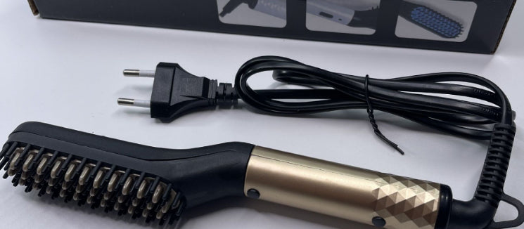 Multifunctional Hair Straightener Hair Comb Brush Men Beard Straightener Straightening مكواة شعر متعددة الوظائف، مشط وفرشاة، مكواة لحية للرجال