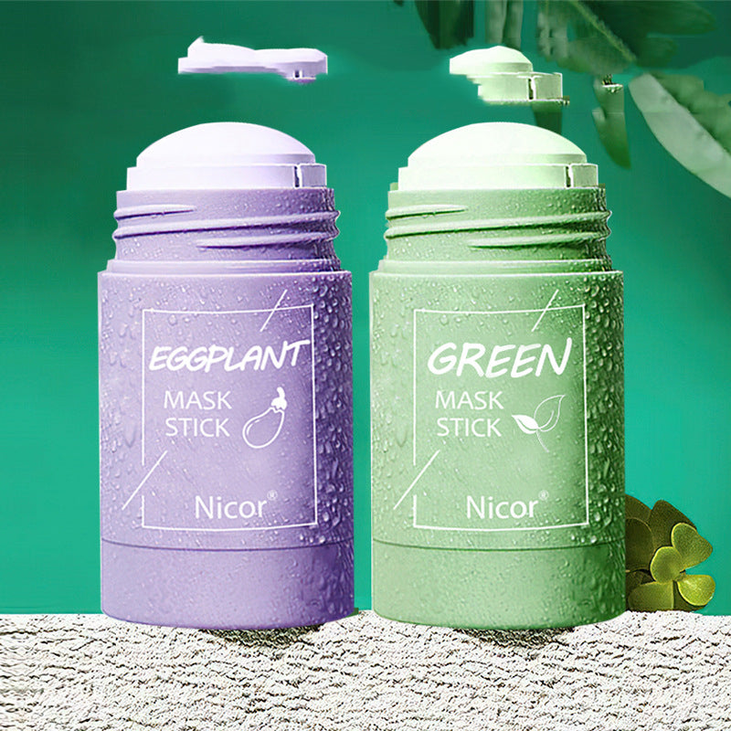 Cleansing Green Tea Mask Clay Stick Oil Control Anti-Acne Whitening Seaweed Mask Skin Care Cleansing Green Tea Mask Clay Stick Oil Control Anti-Acne Whitening Seaweed Mask Pangangalaga sa Balat