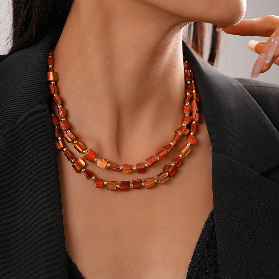 Niche Sophisticated Clavicle Necklace قلادة ترقوة أنيقة من تصميم نيش
