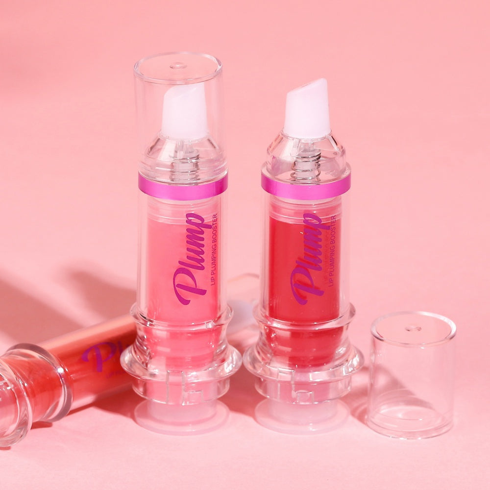 New Tube Lip Rich Lip Color Slightly Spicy Lip Honey Lip Glass Mirror Face Lip Mirror Liquid Lipstick أحمر شفاه سائل جديد غني بالألوان، بنكهة عسلية خفيفة، يشبه مرآة زجاجية للشفاه.