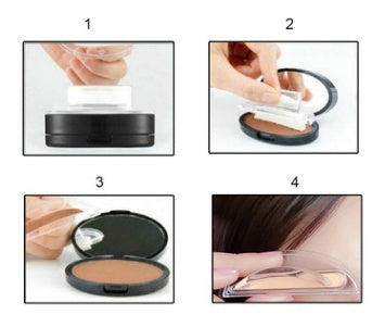Eyebrow Powder Stamp Tint Stencil Kit Cosmetics Professional Makeup Waterproof Eye Brow Stamp Lift Eyebrow Enhancers Stencil Kit مجموعة قوالب تلوين وصبغة بودرة الحواجب، مستحضرات تجميل احترافية، مقاومة للماء، لرفع الحواجب، مجموعة قوالب مُحسّنة للحواجب