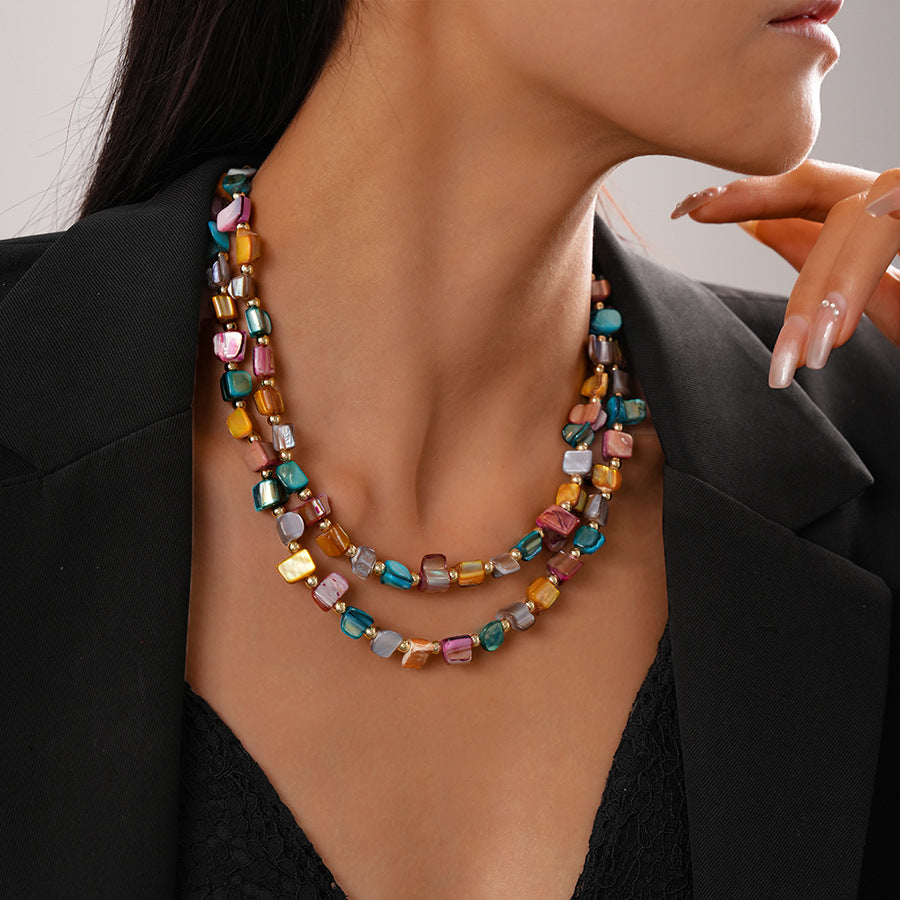 Niche Sophisticated Clavicle Necklace قلادة ترقوة أنيقة من تصميم نيش