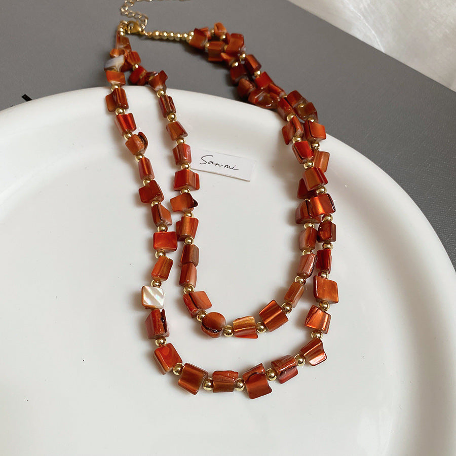 Niche Sophisticated Clavicle Necklace قلادة ترقوة أنيقة من تصميم نيش