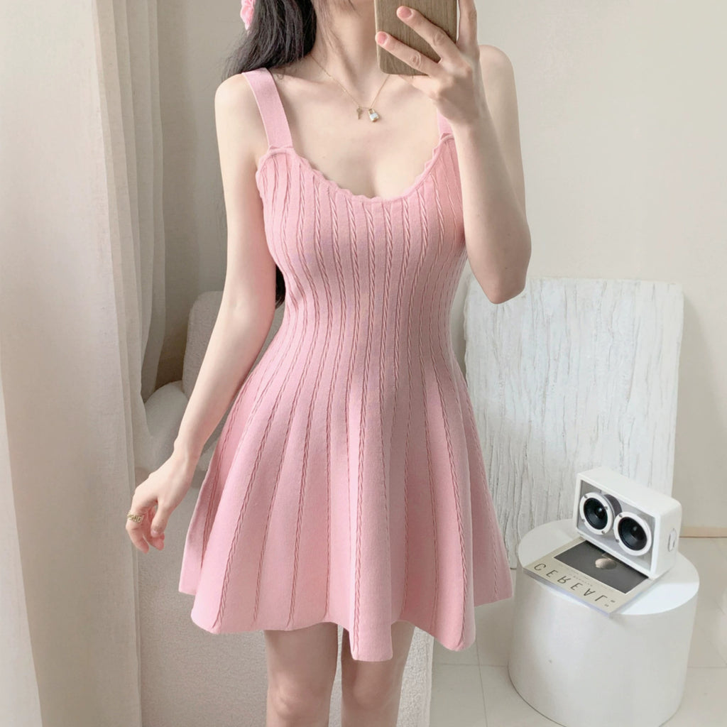 Elegant Short Audrey Hepburn-Style Little Black Dress Womens Summer فستان قصير أنيق أسود اللون على طراز أودري هيبورن، مناسب لفصل الصيف للنساء