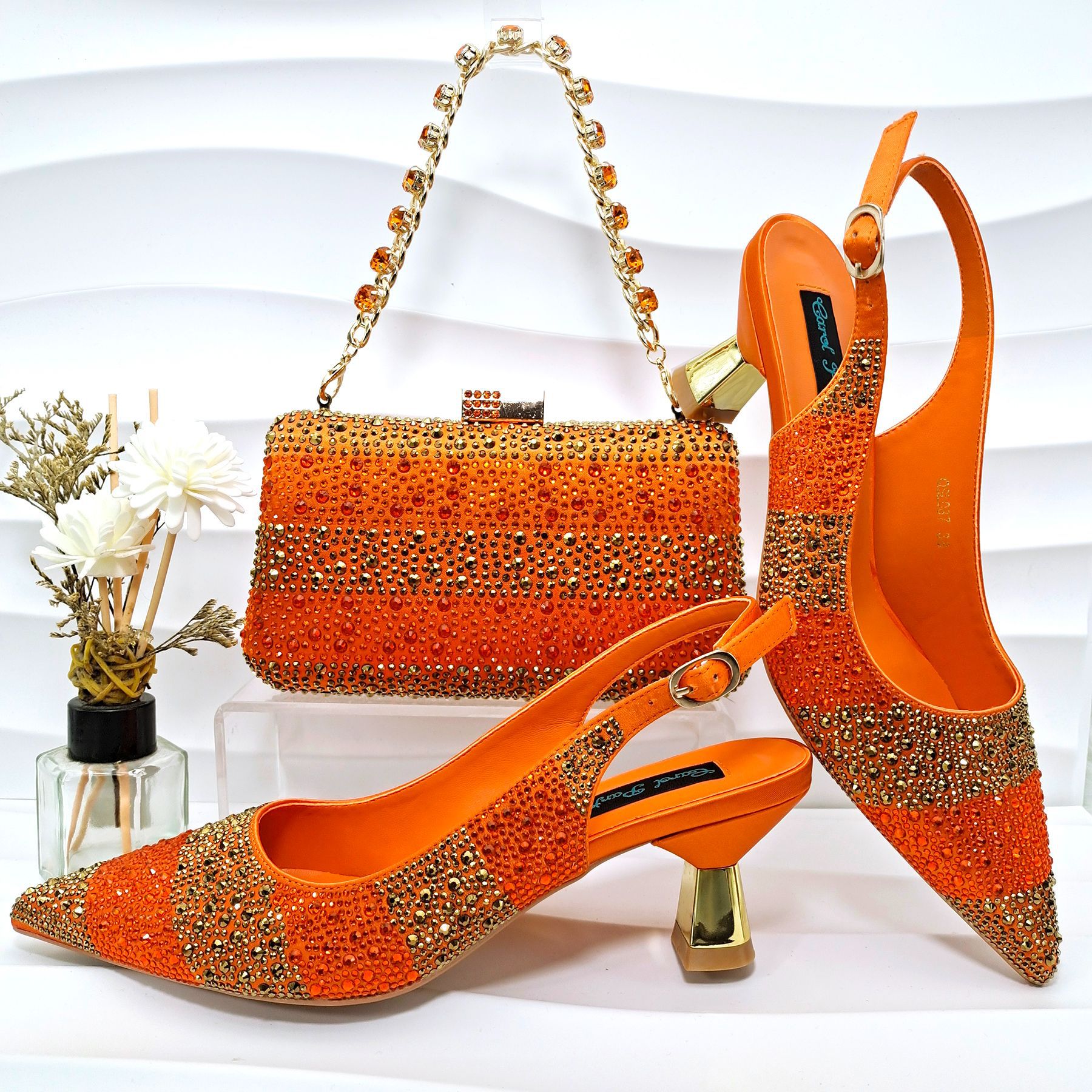 Elegant Women's Shoes And Bags Suit أحذية وحقائب نسائية أنيقة