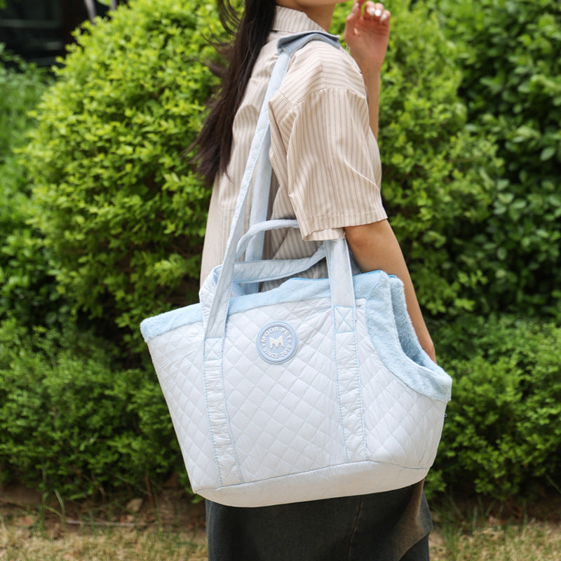 Cat Bag Pet Bag Out Portable Hand-held حقيبة قطط محمولة باليد