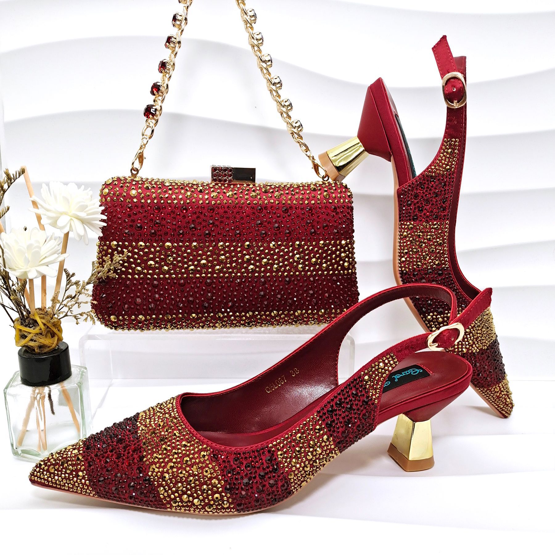 Elegant Women's Shoes And Bags Suit أحذية وحقائب نسائية أنيقة