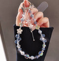 Fashionable Light-luxury Crystal Phone Lanyard Hand-beaded Handheld Phone Chain