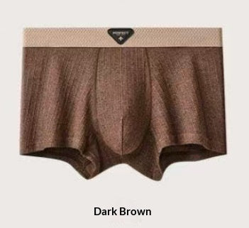 Mens Boxer Briefs Breathable And Antibacterial سراويل بوكسر رجالية قابلة للتهوية ومضادة للبكتيريا