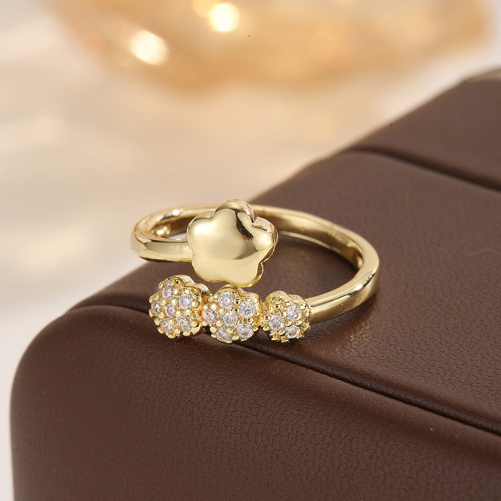 Adjustable Versatile Chic Ring With A High-end Professional Vibe خاتم أنيق متعدد الاستخدامات قابل للتعديل، يضفي لمسة احترافية راقية.