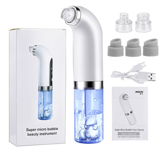 Blackhead Remover Pore Vacuum Cleaner Upgraded Blackhead Vacuum Rechargeable Face Vacuum Comedone Extractor Tool For Blackhead جهاز شفط الرؤوس السوداء، جهاز شفط مسام متطور للرؤوس السوداء، جهاز شفط قابل لإعادة الشحن للوجه، أداة استخراج الرؤوس السوداء