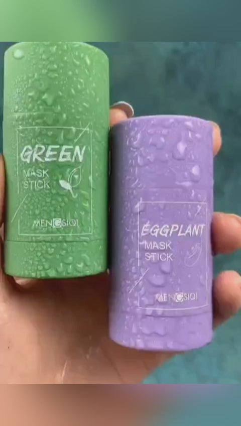 Cleansing Green Tea Mask Clay Stick Oil Control Anti-Acne Whitening Seaweed Mask Skin Care Cleansing Green Tea Mask Clay Stick Oil Control Anti-Acne Whitening Seaweed Mask Pangangalaga sa Balat
